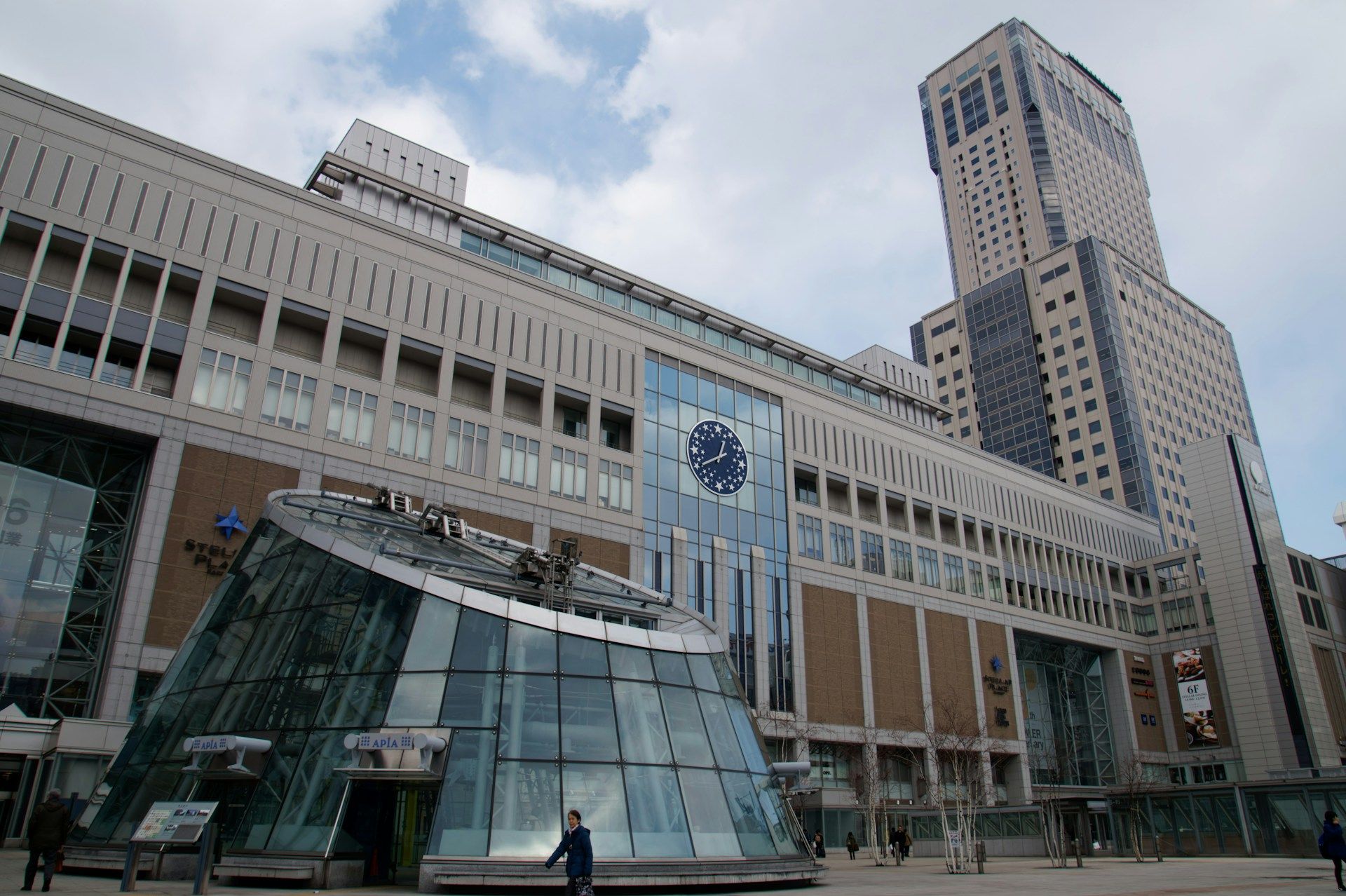 Sapporo stationsområdet
